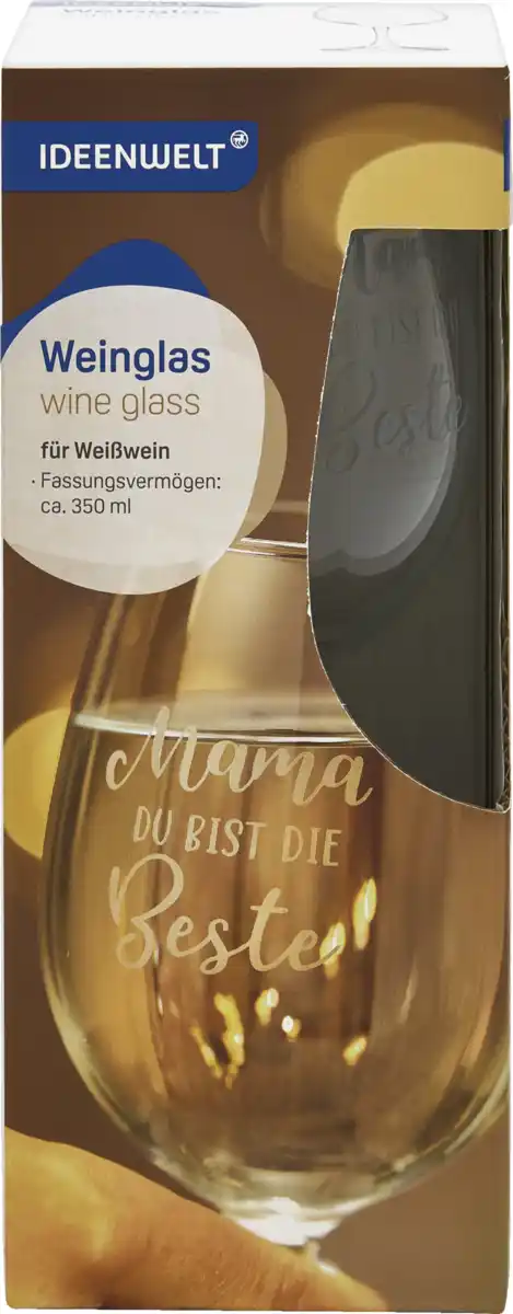 Bild 1 von IDEENWELT Weinglas Beste Mama