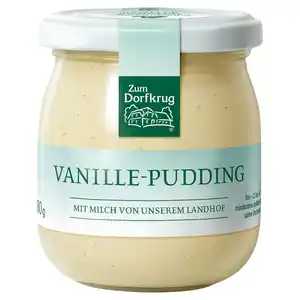 ZUM DORFKRUG Pudding 180 g, Vanille