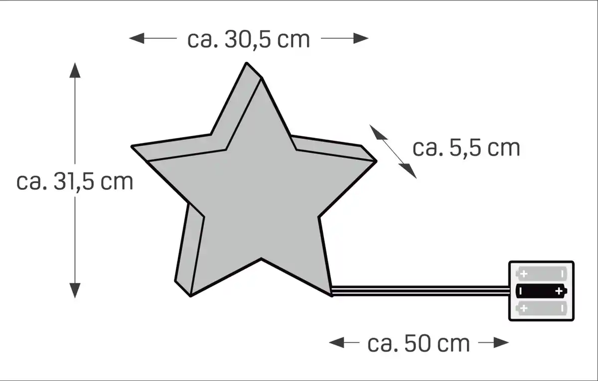 Bild 4 von IDEENWELT Outdoor-Stern