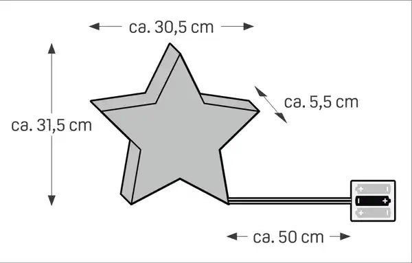 Bild 4 von IDEENWELT Outdoor-Stern