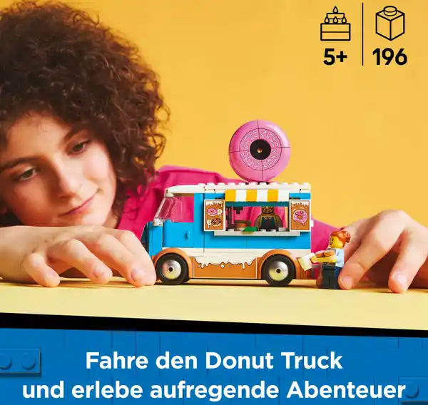 Bild 4 von LEGO CITY 60452 Donut Truck