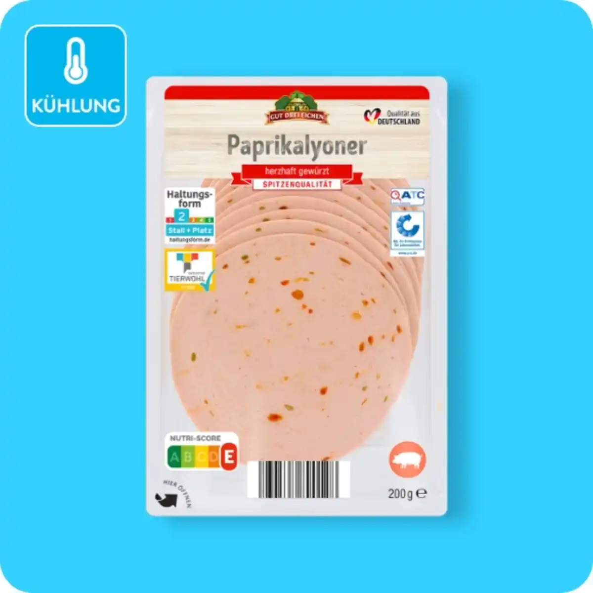 Bild 1 von GUT DREI EICHEN Frischwurst-Aufschnitt, Verschiedene Sorten