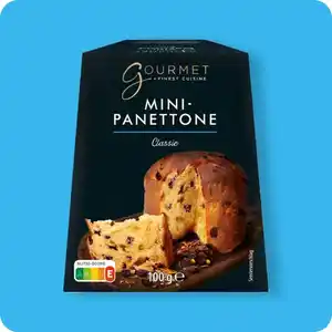 GOURMET FINEST CUISINE Mini-Panettone, Classic oder mit Schokoladenstückchen