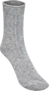 IDEENWELT Kuschel-Socken mit Kaschmir grau-melange 35/38