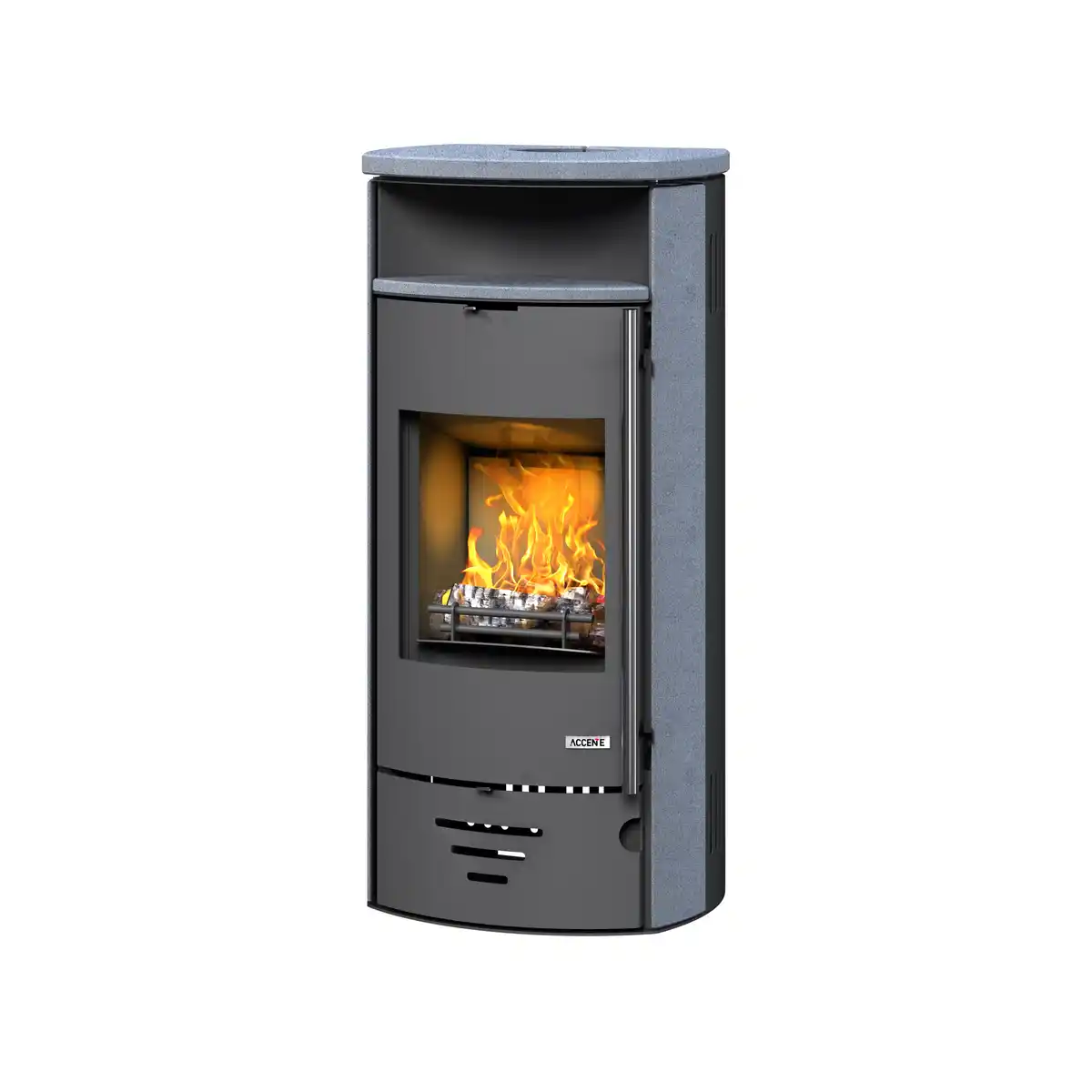 Bild 1 von Accente International Kaminofen 'Casablanca 4.0 GTS' grau 7 kW