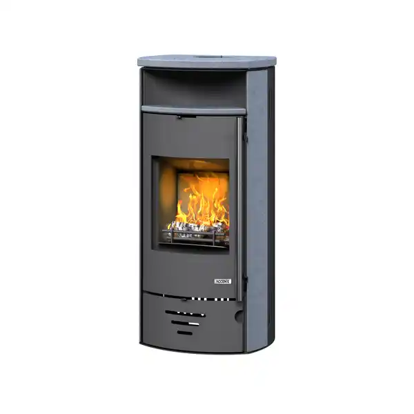 Bild 1 von Accente International Kaminofen 'Casablanca 4.0 GTS' grau 7 kW