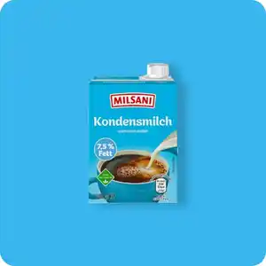 MILSANI Kondensmilch, 7,5 % Fett