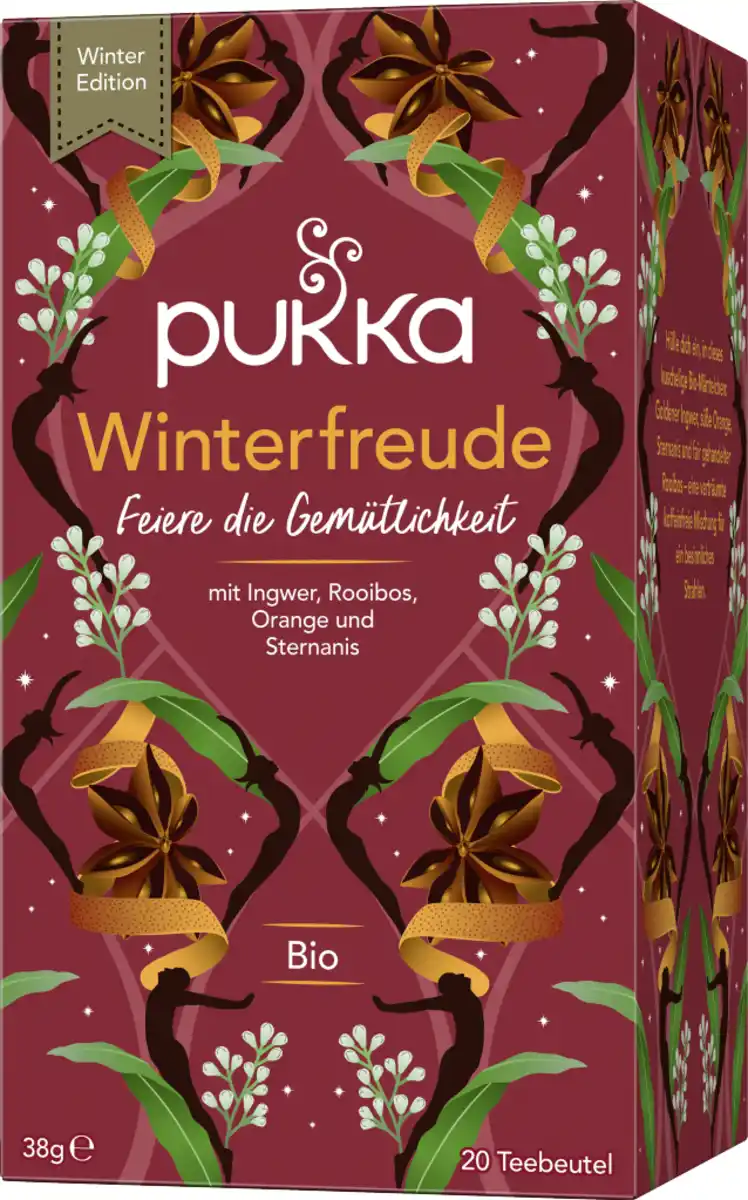 Bild 1 von Pukka Bio-Kräutertee Winterfreude (20 Beutel), 38 g