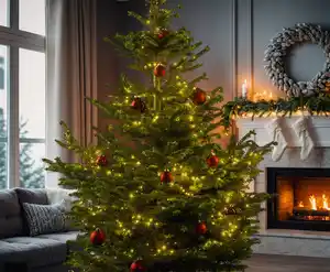 IDEENWELT LED-Weihnachtsbaumlichterkette