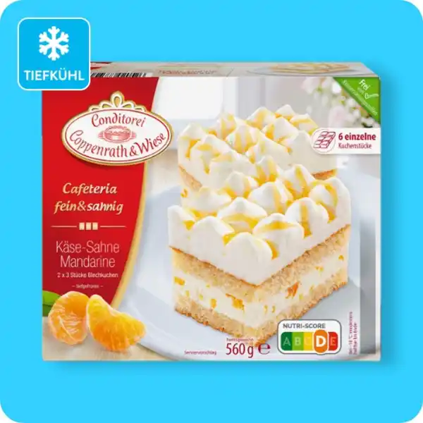 Bild 1 von CONDITOREI COPPENRATH & WIESE Cafeteria fein & sahnig, Käse-Sahne-Mandarine