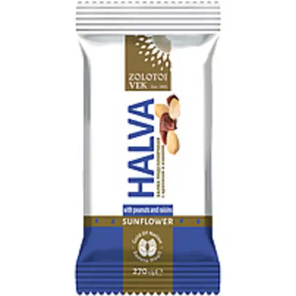 Bild 1 von Halva aus Sonnenblumenkernen mit Erdnüssen und Rosinen