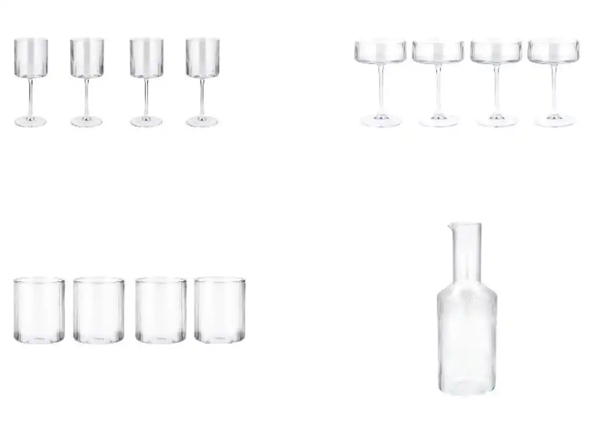 Bild 1 von Weingläser / Wassergläser / Champagnergläser / Karaffe,  190 ml