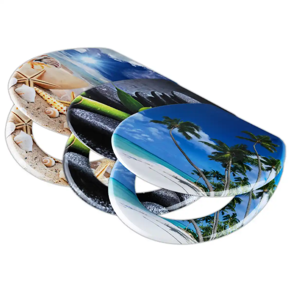 Bild 1 von Badkomfort WC-Sitz 3-seitig bedruckt