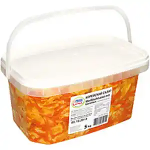 Weißkohlsalat mit Karotten nach koreanischer Art