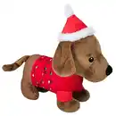 Bild 1 von Nobby Xmas Hundespielzeug Plüsch Hund 27 cm