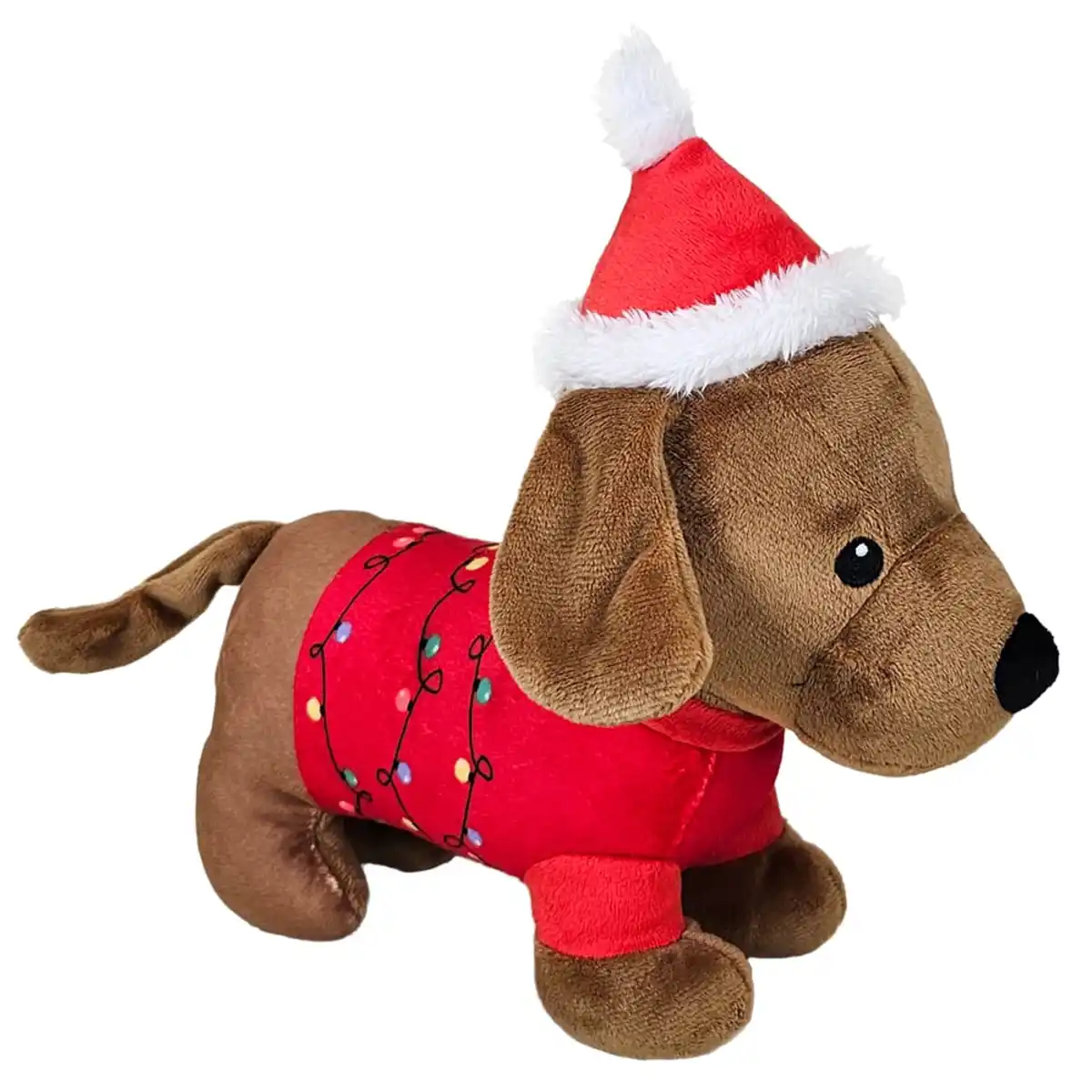 Bild 1 von Nobby Xmas Hundespielzeug Plüsch Hund 27 cm