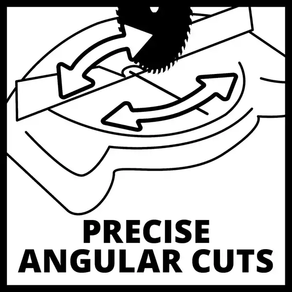 Bild 2 von EINHELL Kapp-Gehrungssäge »TC-MS 2112«, Sägeblatt Durchmesser: 210 mm, 1400 W
