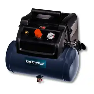 KRAFTRONIC Kompressor, ölfrei, 8 bar, 6 Liter Drucklufttank