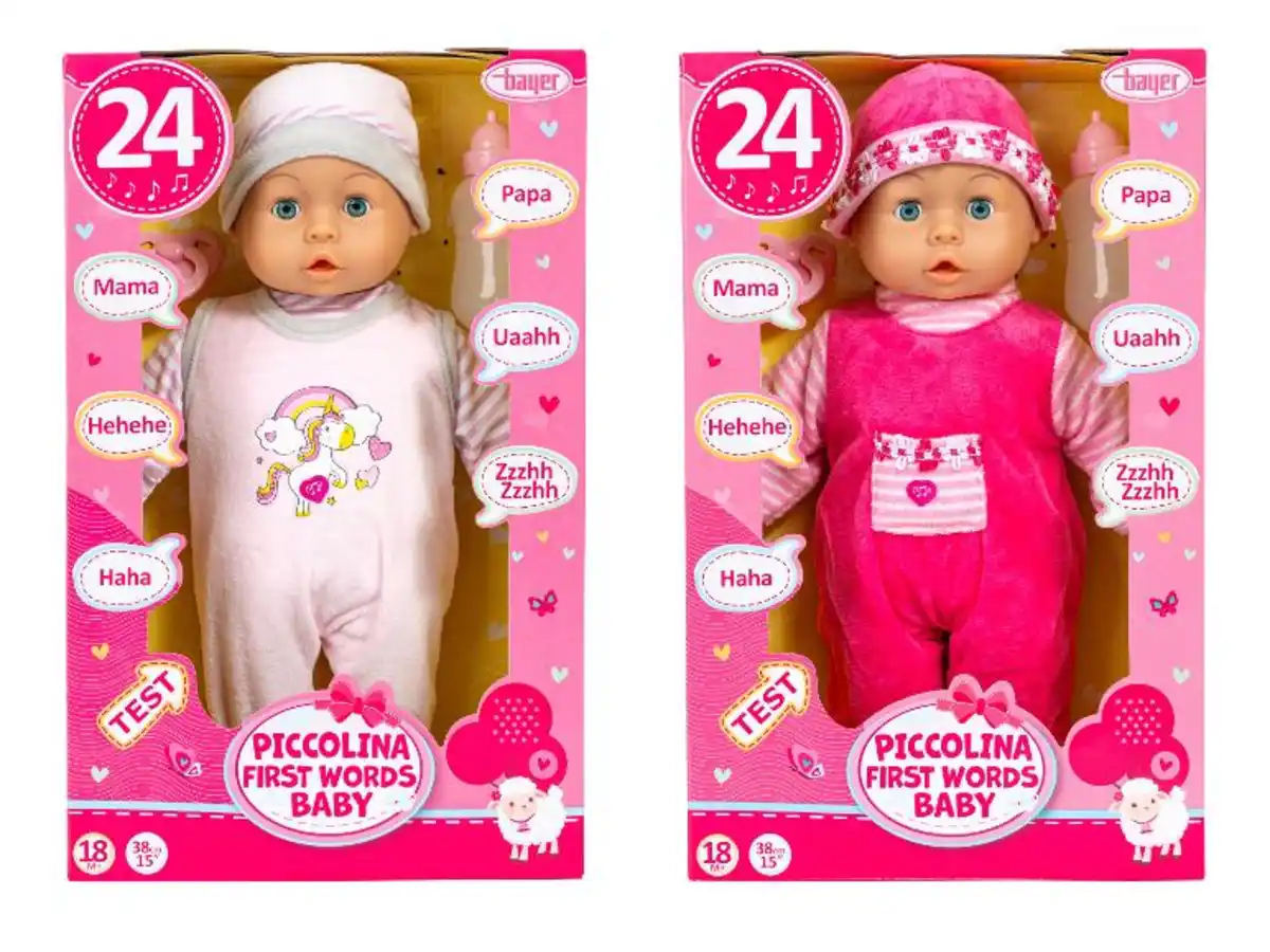 Bild 1 von Bayer Design Puppe »Piccolina First Words Baby«