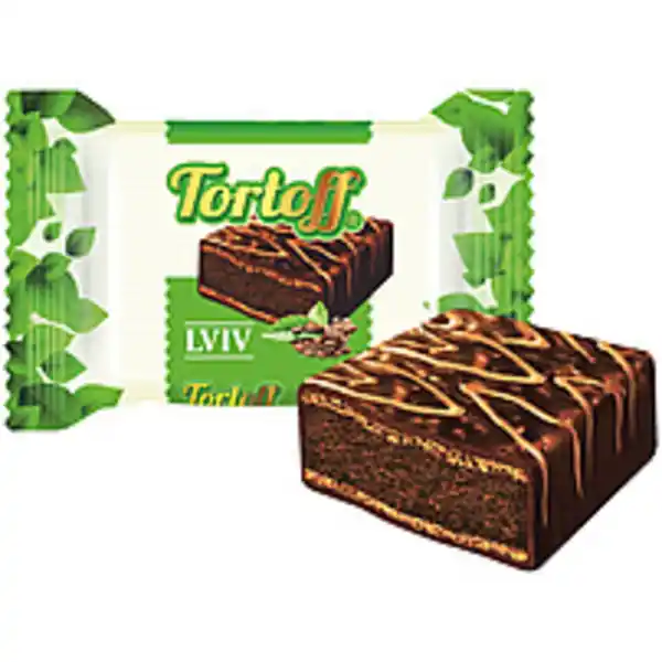 Bild 1 von TORTOFF "Lviv" Waffelschnitte mit Kaffee-Kakao-Cremefüllung ...
