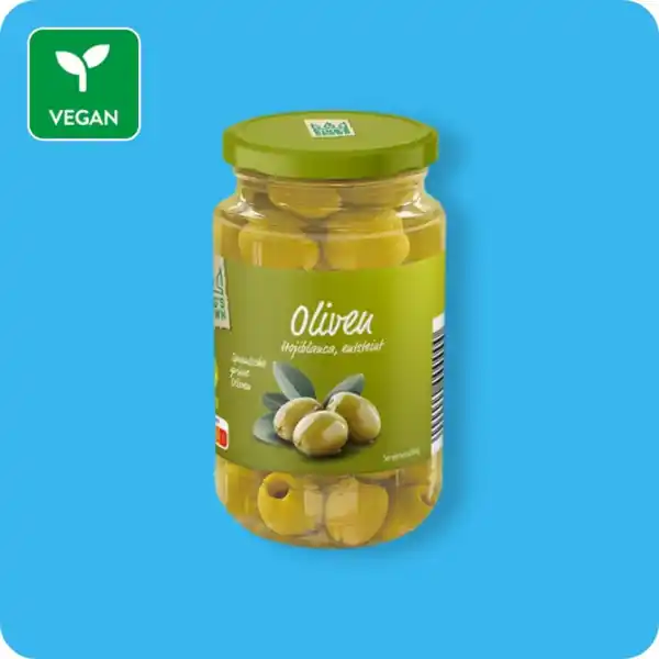 Bild 1 von KING’S CROWN Spanische entsteinte Oliven, Grün