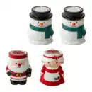 Bild 1 von HOME CREATION Weihnachts-Teelichthalterset