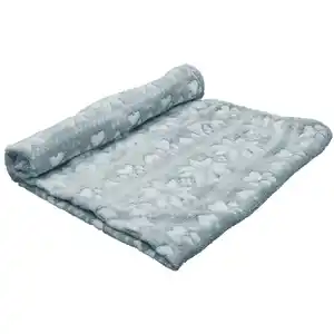 Nobbx Christmas Fleece Decke Flokon grau 70 x 100 cm