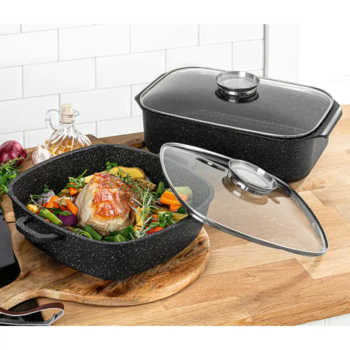 Bild 1 von Casa Royale Rechteck-Bräter "Alvor" oder Viereck-Bräter "Aveiro"