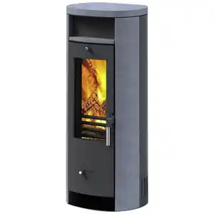 accente Kaminofen »Slimline«, grau, Granitstein, 5 kW