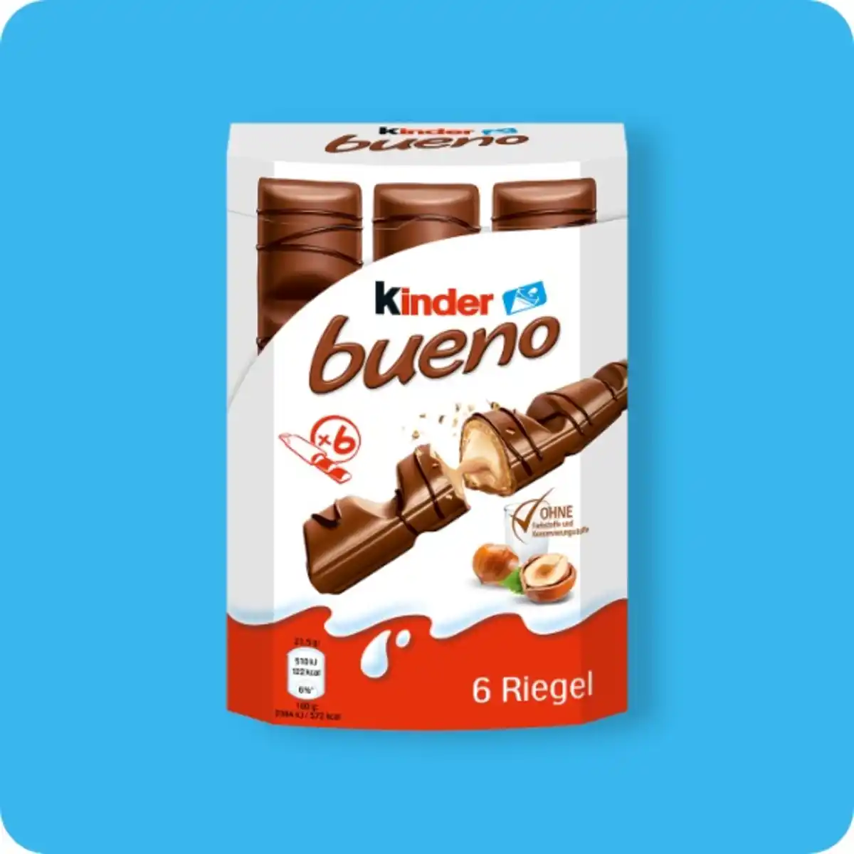 Bild 1 von FERRERO®  Schokoriegel, Kinder Bueno