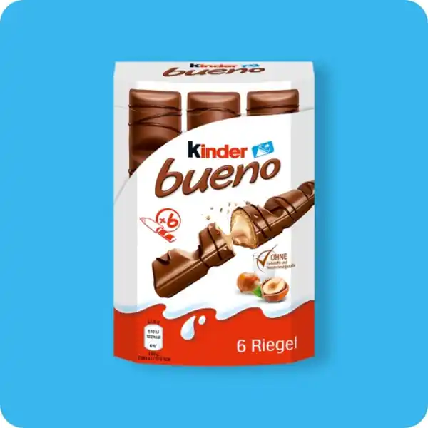 Bild 1 von FERRERO®  Schokoriegel, Kinder Bueno