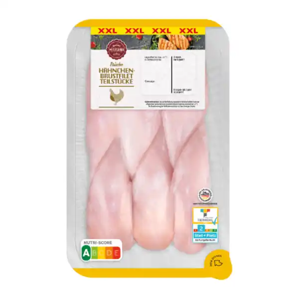 Bild 2 von MEINE METZGEREI Hähnchenbrustfilet-Teilstücke XXL 1kg