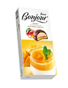Schaumzuckerware (25,5%) mit Mangogeschmack “Bonjour Konti” ...
