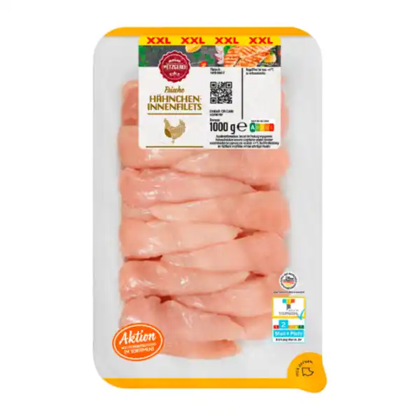Bild 2 von MEINE METZGEREI Hähnchen-Innenfilets XXL 1kg