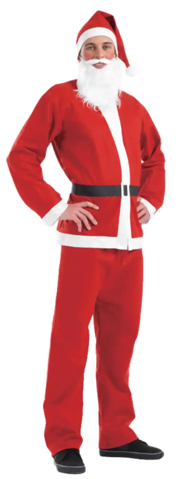 Bild 1 von Weihnachtsmann-Kostüm 5tlg one size