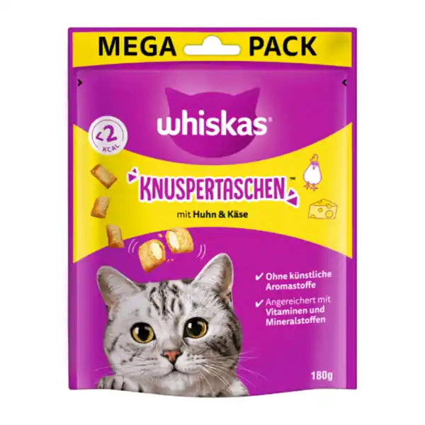 Bild 2 von WHISKAS / DREAMIES Katzensnacks 180g