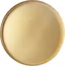 Bild 1 von Dekotablett Metall Ø 24 x 2 cm gold