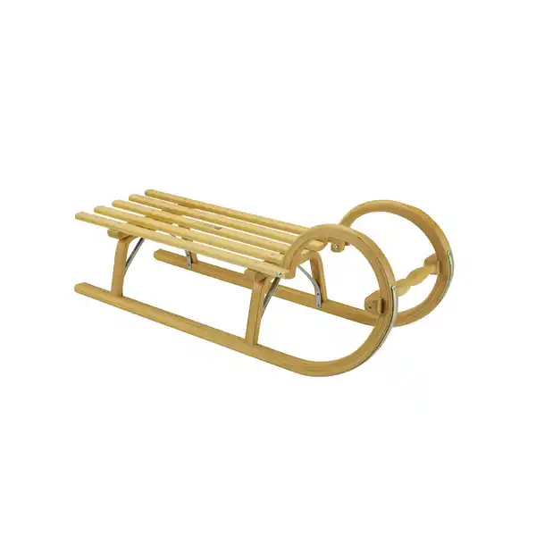 Bild 1 von RESS Schlitten, beige, Holz, BxHxL: 36,5 x 23 x 100 cm