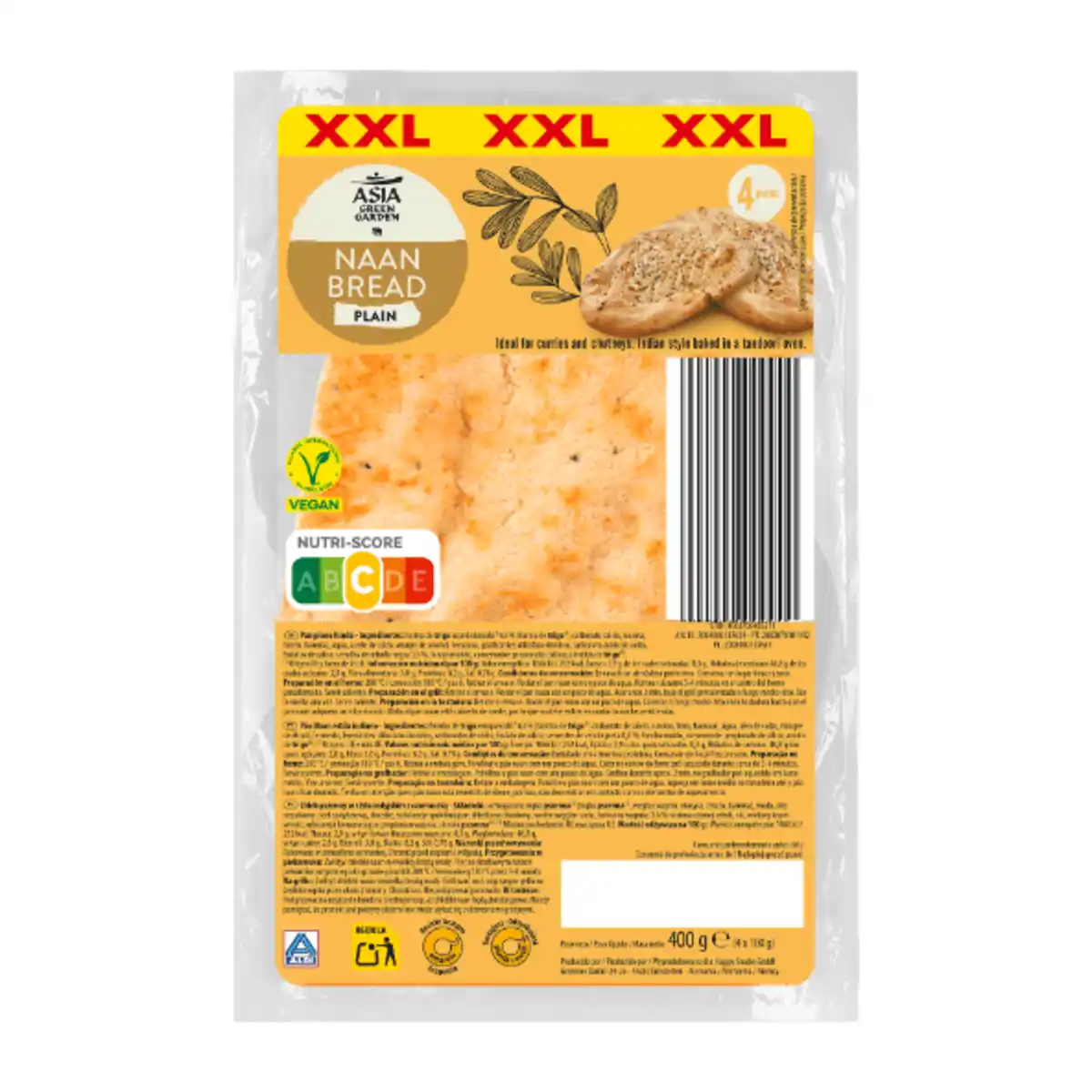 Bild 2 von ASIA GREEN GARDEN Naan-Brot XXL 400g