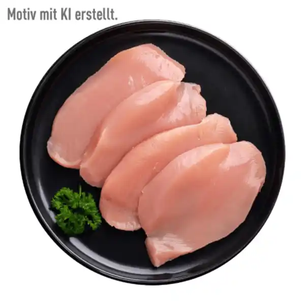 Bild 1 von MEINE METZGEREI Hähnchen-Minutenschnitzel 400g