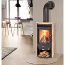Bild 2 von JUSTUS Kaminofen »Usedom 5 D«, sandstein, Sandstein, 5 kW, Dauerbrand geeignet