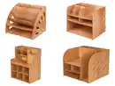Bild 1 von crelando® Schreibtischorganizer, in Holzoptik