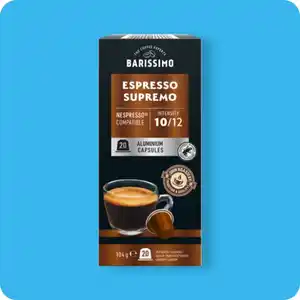 BARISSIMO Kaffeekapseln, Espresso Intenso