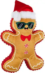 Nobby Xmas Hundespielzeug Lebkuchenmann Cool 37 cm