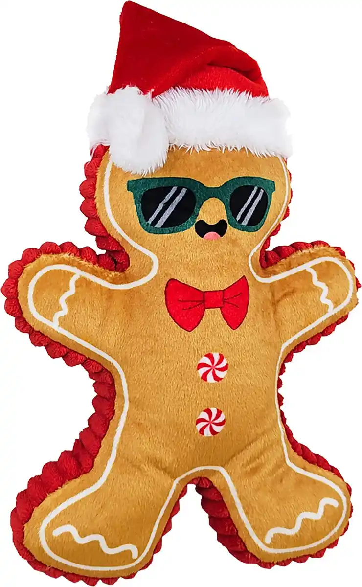 Bild 1 von Nobby Xmas Hundespielzeug Lebkuchenmann Cool 37 cm