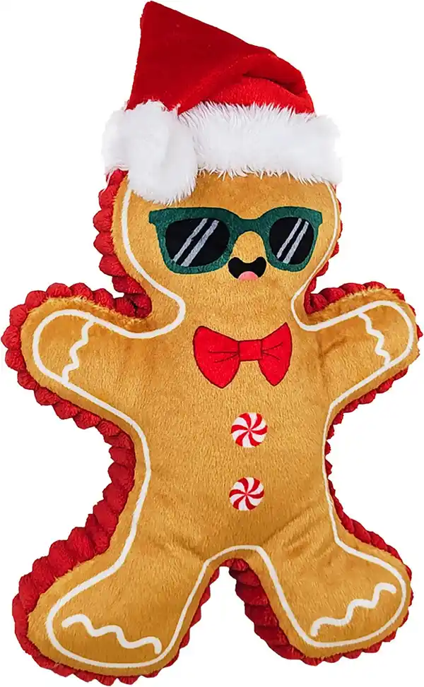 Bild 1 von Nobby Xmas Hundespielzeug Lebkuchenmann Cool 37 cm