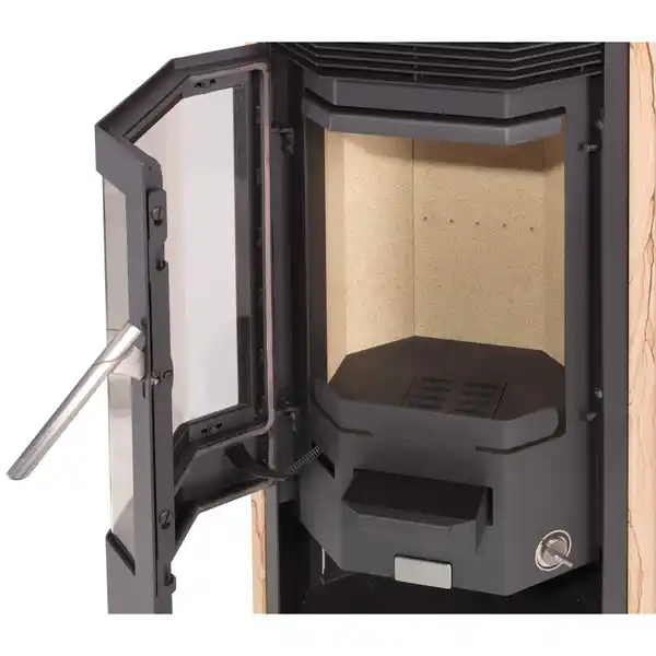 Bild 3 von JUSTUS Kaminofen »Usedom 5 D«, sandstein, Sandstein, 5 kW, Dauerbrand geeignet