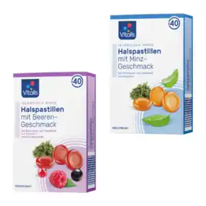 VITALIS Isländisch Moos Halspastillen 40St