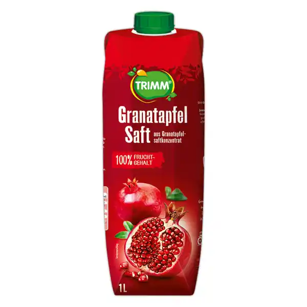 Bild 1 von TRIMM Granatapfel Saft