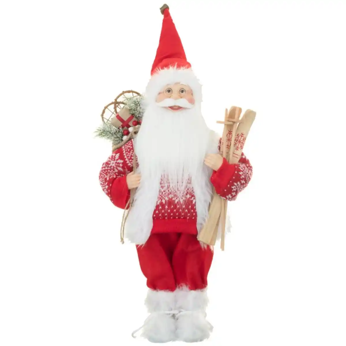 Bild 1 von Weihnachtsmann 45cm Farbe: Rot